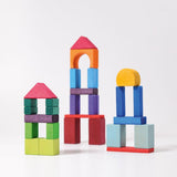 30 bunte Geo-Klötze von Grimm's