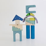 Figuren aus Grimms Bauwelt Polarlicht