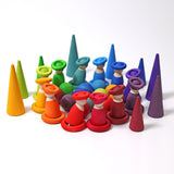 Kleine Regenbogenkugeln von Grimm's mit Regenbogenfreunden