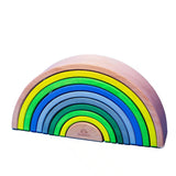 Großer Holz-Regenbogen von Grimm's in Neongrün