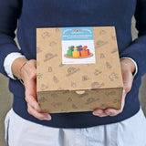 Sieben Freunde in Holzschälchen von Grimm's_Verpackung02