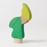 Steckfigur Frühlingszwerg von Grimm's in Schrägansicht