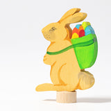 Steckfigur Hase mit Korb von Grimm's