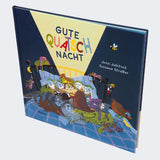Gute-Quatsch-Nacht von Jussi Jubitsch und Susanne Straßer_Hanser Verlag_Ansicht von vorne