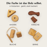 KAWI Senso Holzformen aus Ahorn, Kirsche, Buche und Birke