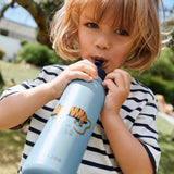 Trinkflasche Falk Tiger - Beach blue (500 ml) von Liewood_03