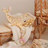 Kinderlampe | Wal in Weiß