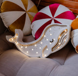 Kinderlampe | Wal in Weiß