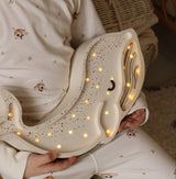 Kinderlampe | Wal in Weiß