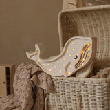 Kinderlampe | Wal in Weiß