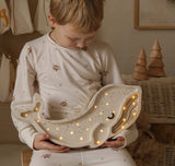 Kinderlampe | Wal in Weiß