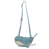 Umhängetasche Wal Anton von Little Who Frontansicht mit Tragegurt