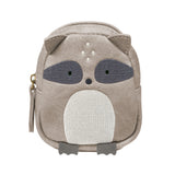 Waschbär Pino-Portemonnaie für Kinder von Little Who_Ansicht von vorne