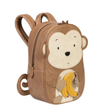 Kinderrucksack "Großer Affe Momo" von Little Who in Schrägansicht