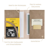 Innenansicht von Mutterpasshülle Bär Mats von Little Who