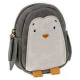 Portemonnaie Pinguin Emil aus Kunstleder von Little Who in Seitenansicht