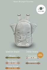 Kinderrucksack | Grosser Elefant Rosa