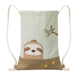 Turnbeutel Faultier Thilo von Little Who in Frontansicht