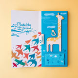 Balancierspiel Giraffe Matilda von Londji in der Verpackung
