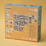 Rückseite Verpackung von Beobachtungsspiel "Postman" von Londji