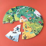Jahreszeiten-Puzzle „A Home for Nature“ von Londi