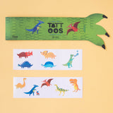 Verpackung und Dinosaurier Kindertattoos von Londji