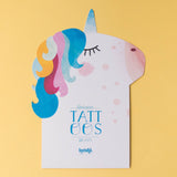 Verpackung von Kindertattoos Einhorn von Londji