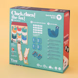 Rückseite Kooperationsspiel "Cluck, cluck! The fox!" von Londji