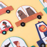 Einige Autos von Puzzle Beep Beep! von Londji