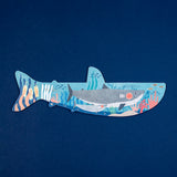 Hai von Puzzle Blue von Londji mit 7 Meerestiere-Wendepuzzlen für Kinder ab 2 Jahren
