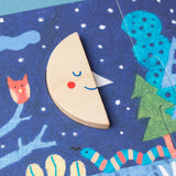 Ausschnitt mit Mond von Puzzle Imagine von Londji