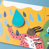 Frau im Regen Puzzle Imagine von Londji