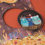 Eulen von Puzzle "Mon petit pommier" von Londji