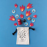 Stoffbeutel für Inhalte von Londji Kooperationsspiel "Save the Cat!"