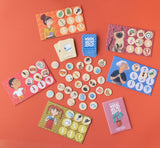 Übersicht Inhalt Londji Beobachtungsspiel Where are my socks?