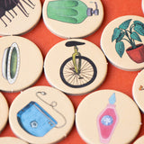 Kärtchen Londji Beobachtungsspiel Where are my socks?