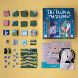 Inhalt von "The fairy & the wizard" Kooperationsspiel von Londji
