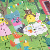 Ausschnitt von Londji Puzzle und Deektivspiel "The mysterious case of the birthday cake"