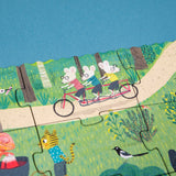 Detailansicht mit drei Mäusen von Londji Puzzle und Deektivspiel "The mysterious case of the birthday cake"