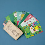 Detektiv-Spielkarten von Londji Puzzle und Deektivspiel "The mysterious case of the birthday cake"