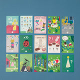 15 Detektiv-Spielkarten von Londji Puzzle und Deektivspiel "The mysterious case of the birthday cake"