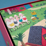 Detailansicht von Londji Puzzle und Deektivspiel "The mysterious case of the birthday cake"