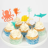 Cupcake-Set Meerestiere von Meri Meri