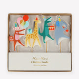 Tierparade Geburtstagskerzen von Meri Meri