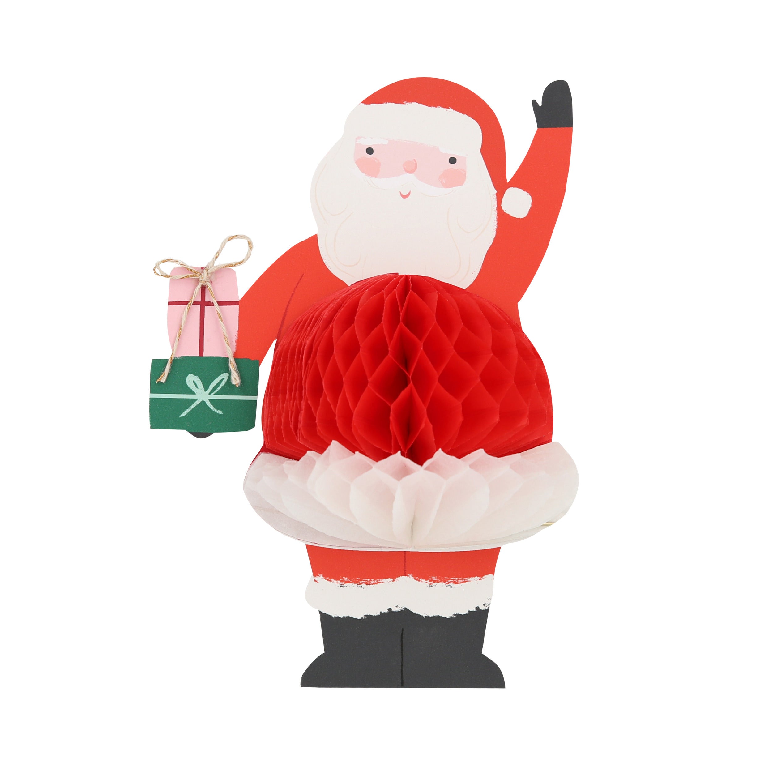 Ideen Mit Herz Magnet-Falt-Tannen | Waben-Bäume | Deko-Baum Weihnachten | Advent | 12,5 Cm Hoch | 8,5 Cm | 3 Stück