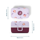 Dimensionen von Lunchbox Purple Owly von Monbento