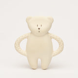 Moonie Bären-Beissring aus Naturkautschuk im Farbton Polarweiss