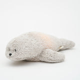 Moonie Einschlafhilfe Robbe im Farbton Organic Grau