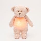 Moonie Einschlafhilfe Teddybär im Farbton Rose