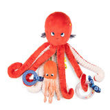 Activity Toy rote Krake von Moulin Roty